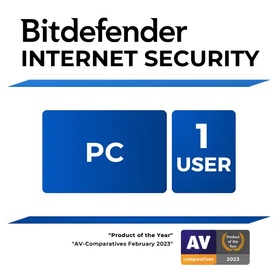 Bitdefender Internet Security (1 Device) (Yearly)
