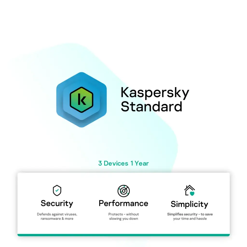 Kaspersky Standard (3 Device) (Yearly)