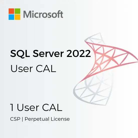 Microsoft SQL Server 2022 (1 User CAL License) (CSP) (Perpetual)