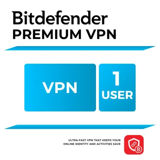 [A-OTR-BITPVPN1Y] Bitdefender Premium VPN (10 Device) (Yearly)