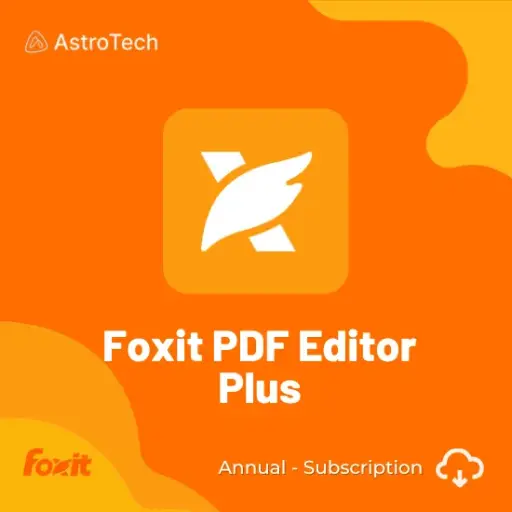 [A-PDFEDPSLMPML02-Y	] Foxit PDF Editor Plus (Yearly) Level 2 (10-35 license)