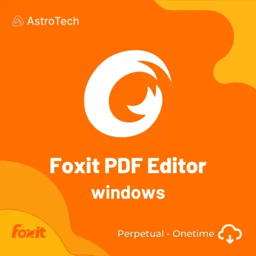 [A-PDFEDT13PLMP02] Foxit PDF Editor (Perpetual) - Level 2 (10-35)