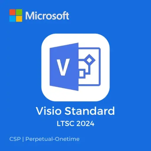 [A-DG7GMGF0PN42] Microsoft Visio LTSC Standard 2024 (CSP) (Perpetual)