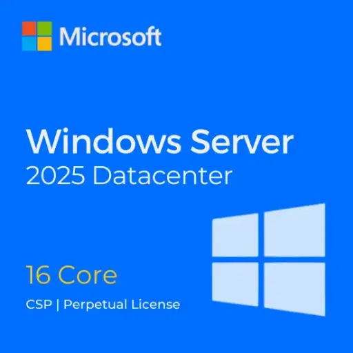 [A-DG7GMGF0PWHD-16C] Microsoft Windows Server 2025 Datacenter (16 Core License Pack) (CSP) (Perpetual)