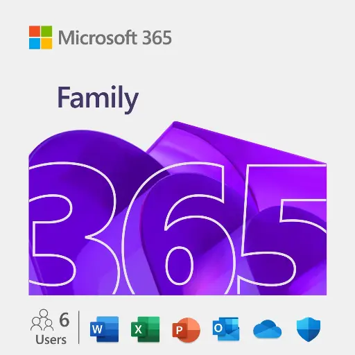 [EP2-36890.A] Microsoft 365 Family (ESD) (Yearly)