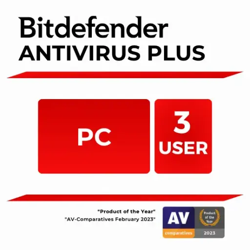 [A-OTR-BITAVP1Y3PC] Bitdefender Antivirus Plus (3 Device) (Yearly)